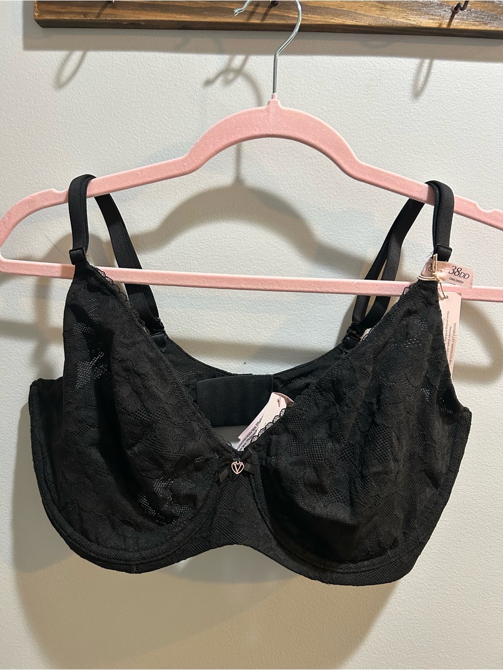 Victoria's Secret Black Lace Underwire Bra